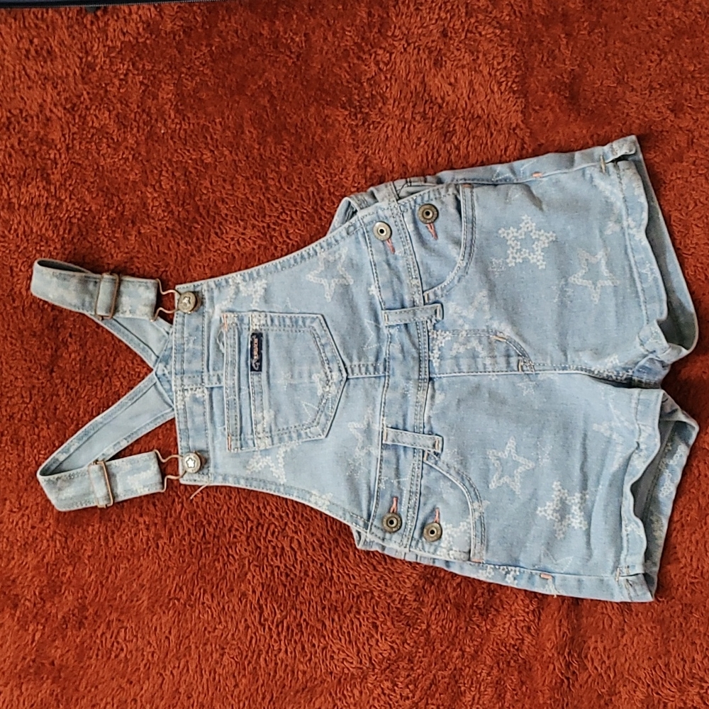 Jordache girls denim jumper shorts